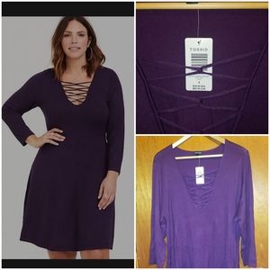 Light weight sweater dress